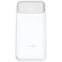 D-Link Power Bank 20000 mAh Batería Externa Portátil DPP-201 Carga Rápida 65W PD/QC, 3 Puertos (USB-C y USB-A), Pantalla LED, Blanco